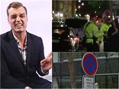 Ondej Koptík parkoval na míst pro taxi a ped policisty pedstíral, e je...