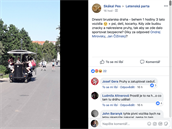 Na facebookové stránce Letenská parta si lidé stují na fenomén Beer Bike.