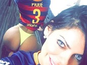 Krom Lionela Messiho má Suzy také moc ráda Gerarda Piquého, který ije s...