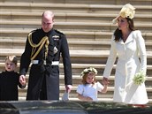 Princ George s rodii na svatb prince Harryho a Meghan Markle.