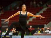 Monika Vlková se nyní vnuje trénování mladých gymnastek. Snaí se prosazovat...