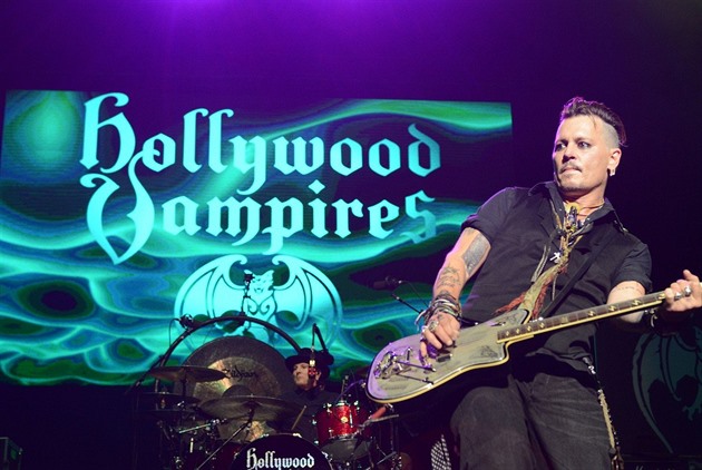 Johnny Depp míří do Prahy se svou kapelou Hollywood Vampires!