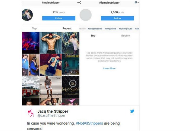 Instagram zakázal nkteré hastagy
