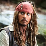 Johnny Depp v roli oblíbeného piráta Jacka Sparrowa.