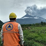 Sopka Volcn de Fuego vybuchla neekan.
