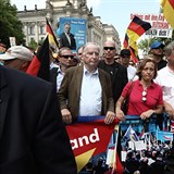 Alexander Gauland je hlavou protiimigrační strany Alternativa pro Německo.