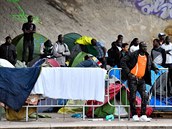 Humanirtární organizace upozornily na nedobré ivotní podmínky uprchlík.