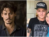 Johnny Depp pedtím a nyní. Trpí snad vánou nemocí?