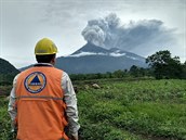 Sopka Volcán de Fuego vybuchla neekan.