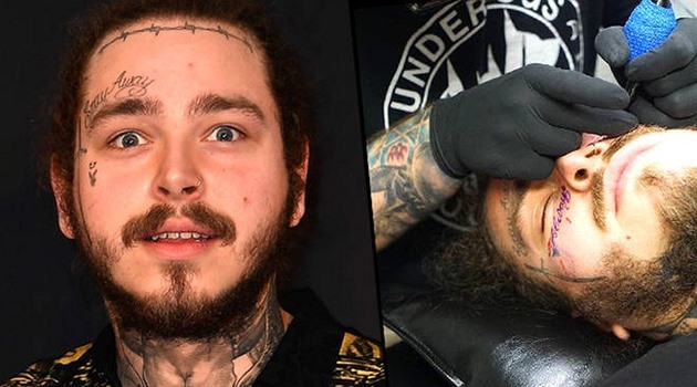 Post Malone si poídil dalí kérku na obliej