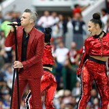 Robbie Williams vypadal skvěle.