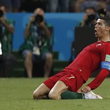 Portugalsk hrdina Cristiano Ronaldo.