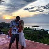 Eva Frakov se vdala na Bali.