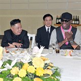 Kontroverzní basketbaista Dennis Rodman je velkým přítelem Kim Čong-una.