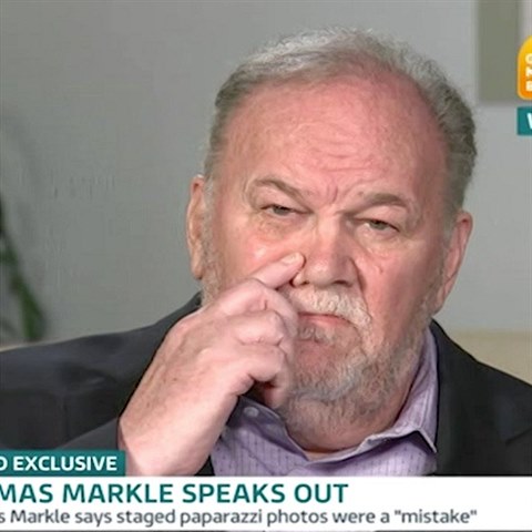 Otec Meghan Markle poskytl interview pro Good Morning Britain.