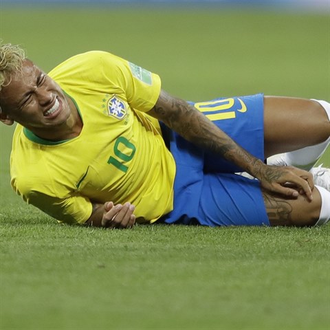 Brazilce Neymara první utkání na mistrovství světa proti Švýcarsku bolelo -...