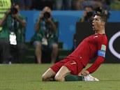 Portugalský hrdina Cristiano Ronaldo.