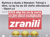 Marpo se vysmál Rytmusovi.