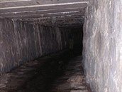 Tunely pod Motolským potokem pi prtri mraen rychle zaplavila voda.
