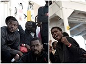 Migranti se dokali pijetí ve panlské Valencii. ada z nich neskrývala...
