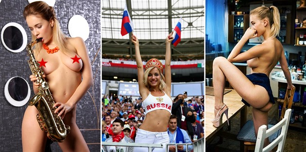 Natalia Němčinová není jen krásná fotbalová fanynka, ale také odvážná pornoherečka.