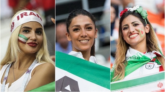 Fanynky Íránu rozzáily probíhající mistrovství svta v Rusku. Spoust muslim...