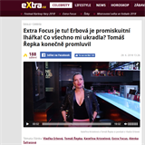 Pořad Exzra Focus láká na obvinění Kateřiny Kristelové a Tomáše Řepky.
