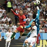Beiranvandovi se utkn proti Ronaldov Portugalsku povedlo.