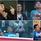 Diego Maradona vydsil fanouky. Bhem zpasu s Nigri vypadal, jako by si...