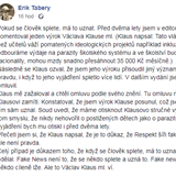 Erik Tabery popr, e by Respekt il fake news.