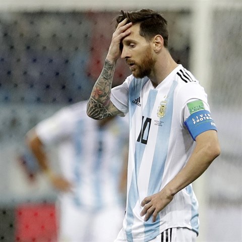 Argentina je na mistrovstv svta v prvihu. A Lionel Messi s n.