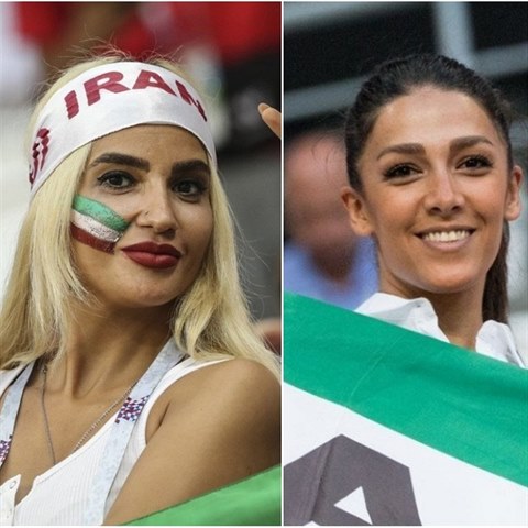 Fanynky Íránu rozzářily probíhající mistrovství světa v Rusku. Spoustě muslimů...