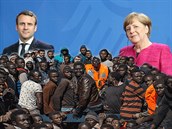 Zatvrzelost Merkelové ohrouje tradiní koalici CDU s CSU. S MAcronem se opt...