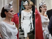 Angelina Jolie se na britský dvr stylizovala dokonale, ale...