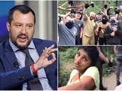 Italský ministr vnitra Matteo Salvini chce sítat a vyhoovat Romy. Na...