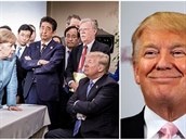 Donald Trump prý na summitu ádil jako erná ruka!