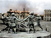 Stalingrad v plamenech.