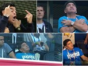 Diego Maradona vydsil fanouky. Bhem zápasu s Nigérií vypadal, jako by si...