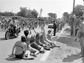 Fanynky bhem závodu v roce 1964.