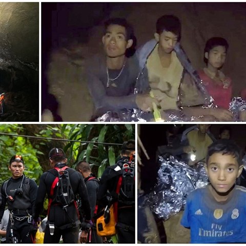 Chlapci uvznn v thajsk jeskyni poslali rodim dojemn dopisy. Na pomoc se...