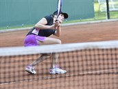 Eva ereáková hraje tenis hlavn pro radost.