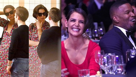 Katie Holmes byla zastiena s cizím muem. e by byly pravdivé fámy o rozchodu s Jamiem Foxxem? 