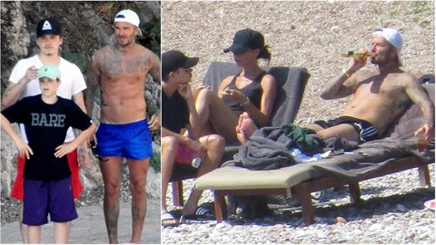 Slavní Beckhamovi vyrazili na dovolenou do milované destinace ech.