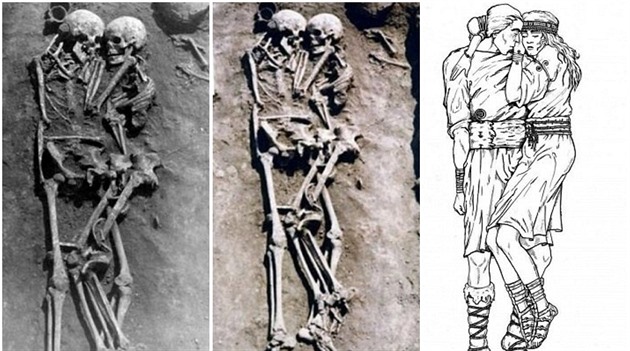 Na Ukrajin archeologové objevili 3000 let starý hrob dvou milenc.