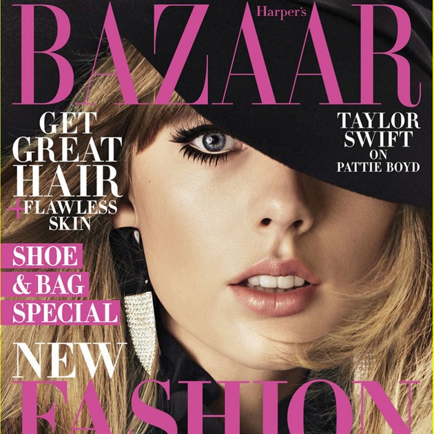 Taylor v novém Harper´s Bazaar