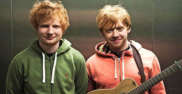 Ed Sheeran a Rupert Grint