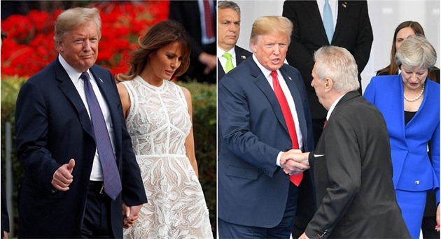 Donald Trump na summitu NATO opět řádil.