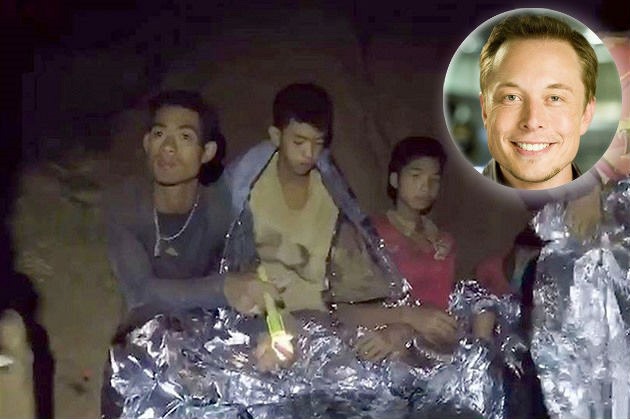 Elon Musk si na záchraně thajských fotbalistů honil reklamu na svoje...