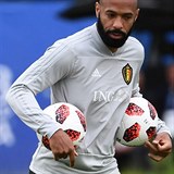 Thierry Henry je francouzskou legendou, teď ale stojí na lavičce Belgie.