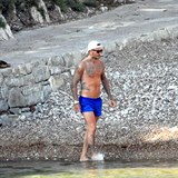David Beckham svoji rodinku vytáhl na skromnou dovolenou.